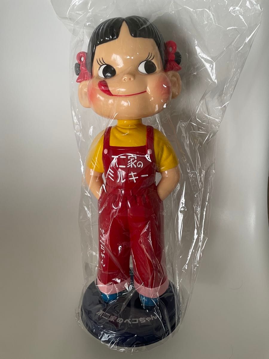 未使用品】不二家創業100周年記念 復刻版ペコちゃん人形 株主向け