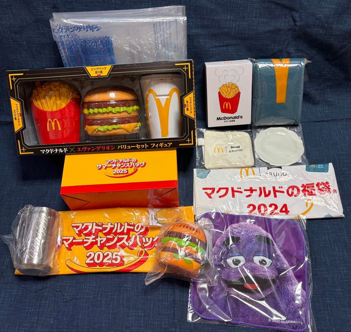マクドナルド エヴァンゲリオン 福袋2024 サマーチャンスバッグ2025