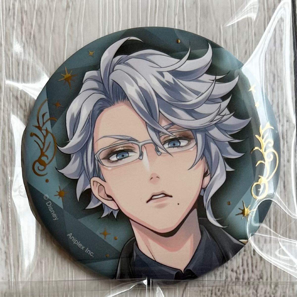 ツイステ アズール 缶バッジ ブレイジングジュエル ポップアップ 5周年