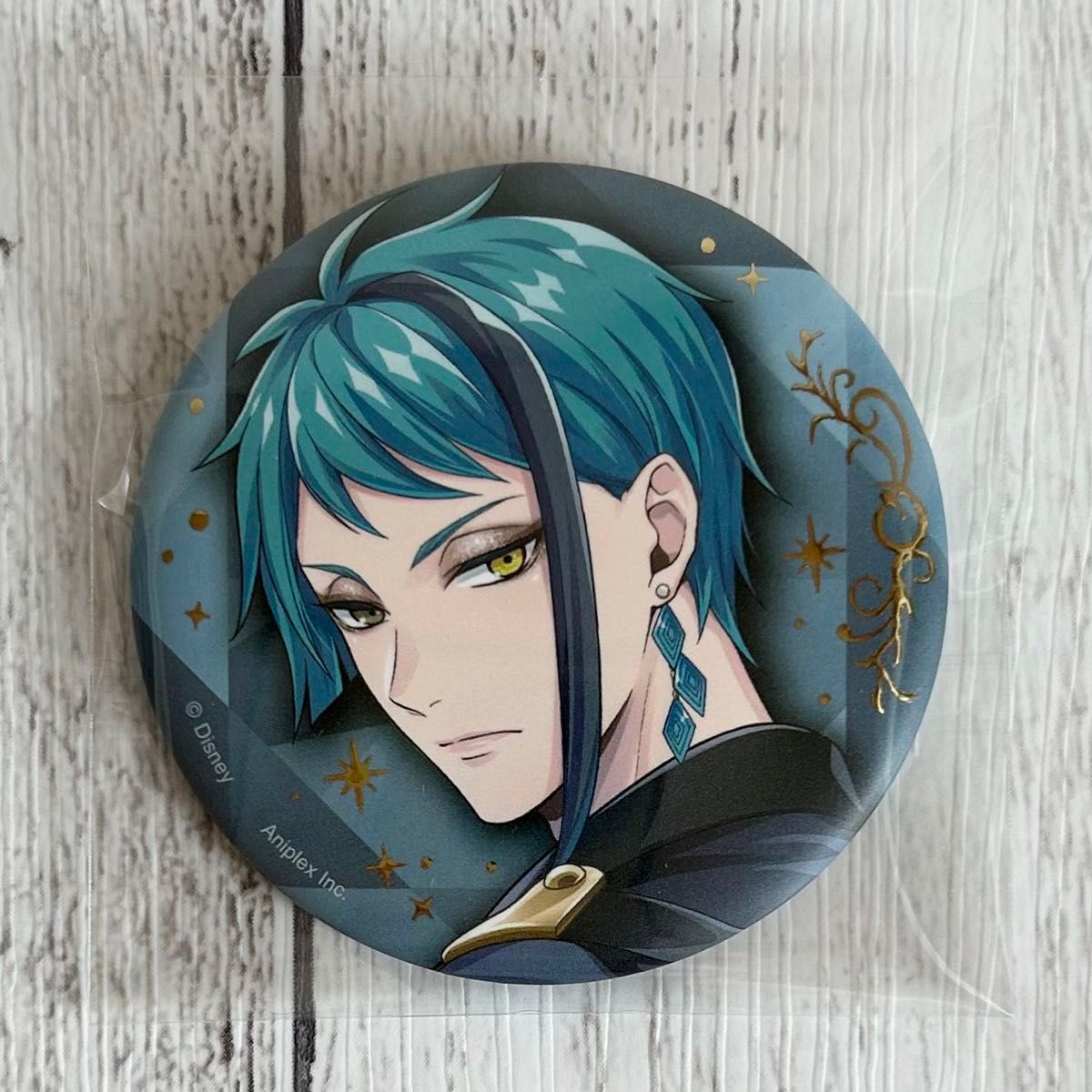 ツイステ ジェイド 缶バッジ ブレイジングジュエル ポップアップ 5周年