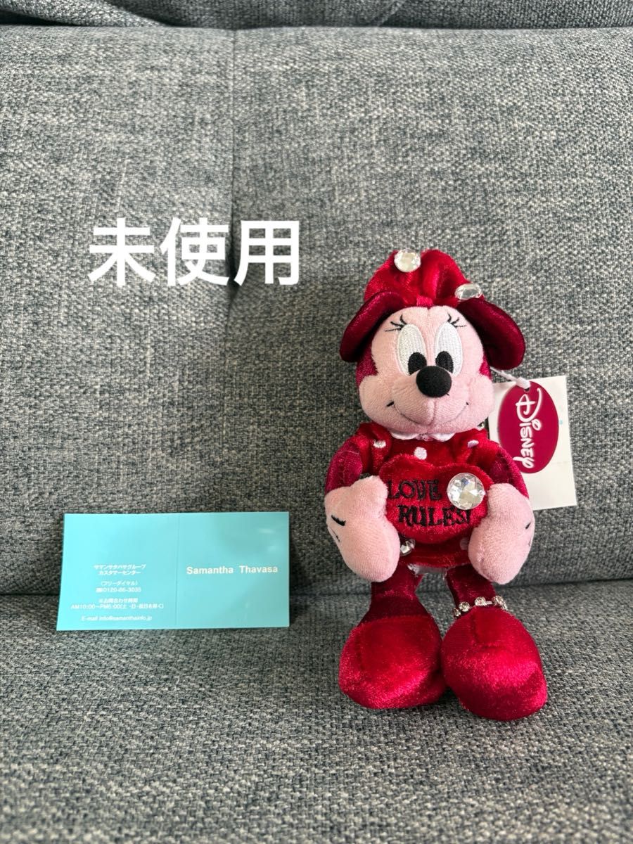 レア Samantha Thavasaチャーム Disney ミニーマウス 新品 ぬいぐるみ