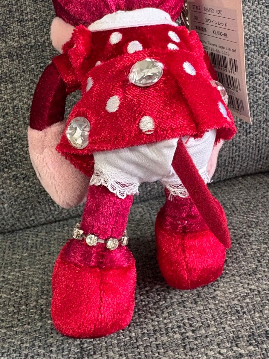 レア Samantha Thavasaチャーム Disney ミニーマウス 新品 ぬいぐるみ