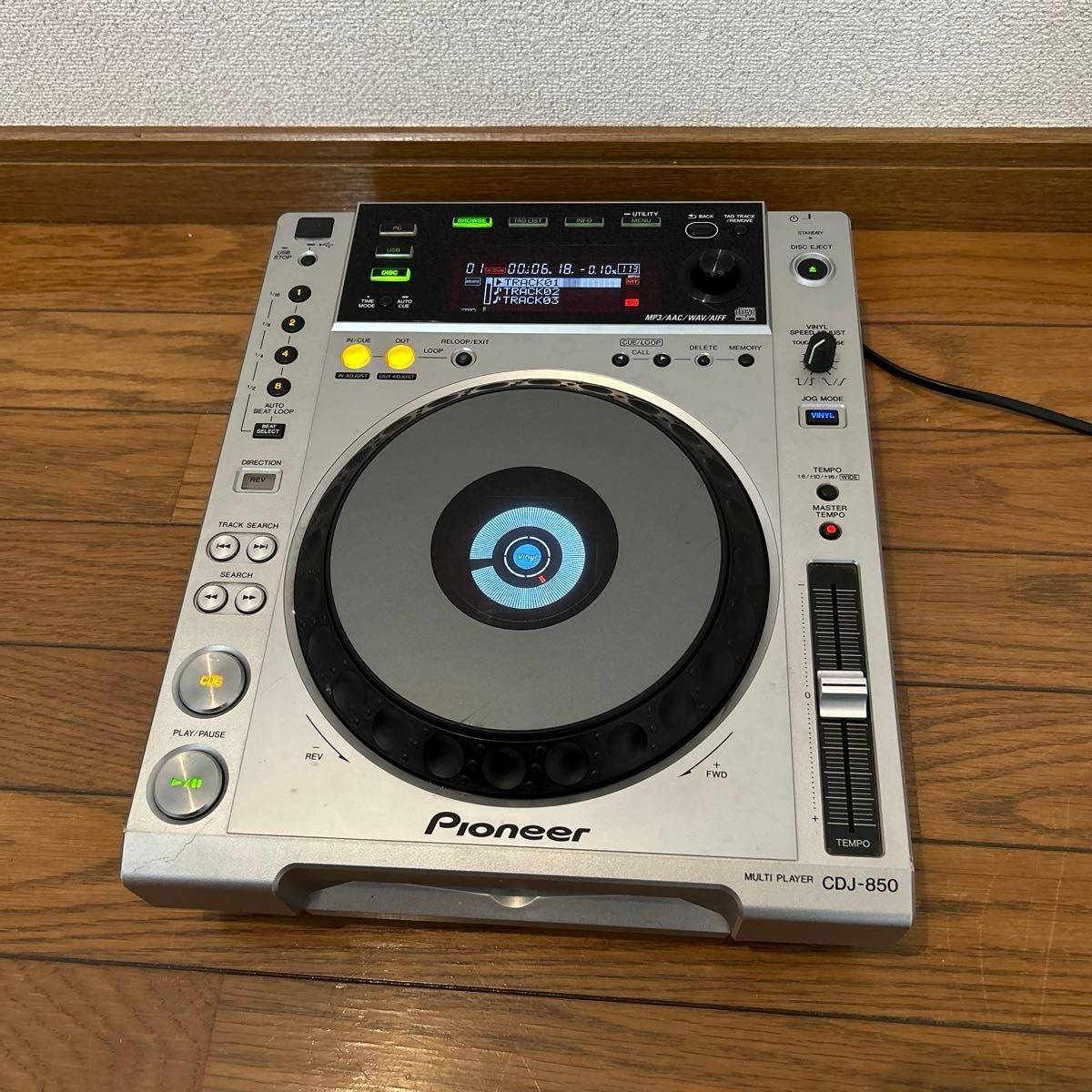 Pioneer CDJ-850 シルバー 動作確認済み｜Yahoo!フリマ（旧PayPayフリマ）