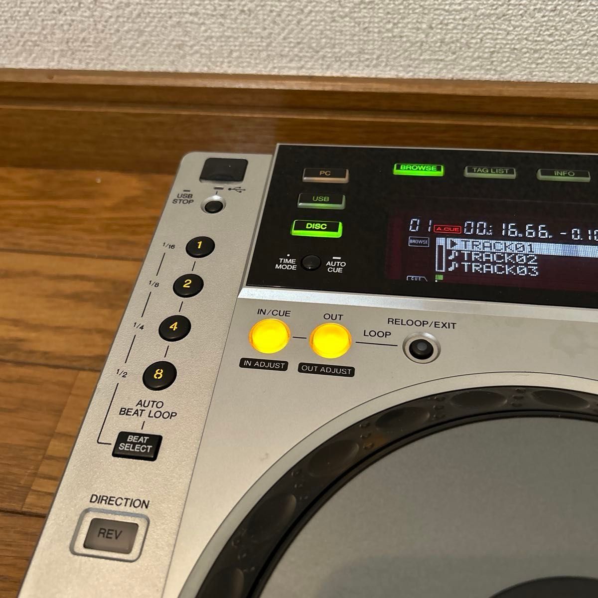 動作確認済 Pioneer CDJ-850MK2 シルバー Pioneer CDJ-850 シルバー