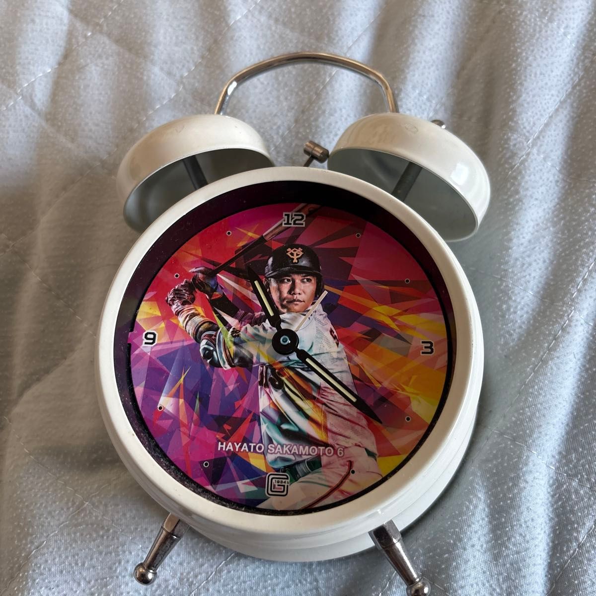 読売ジャイアンツ 坂本勇人選手 目覚まし時計 アラーム鳴りません 注意