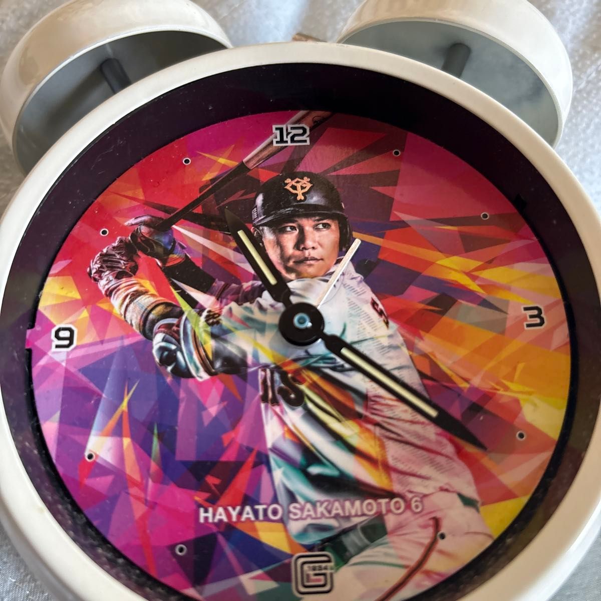 読売ジャイアンツ 坂本勇人選手 目覚まし時計 アラーム鳴りません 注意