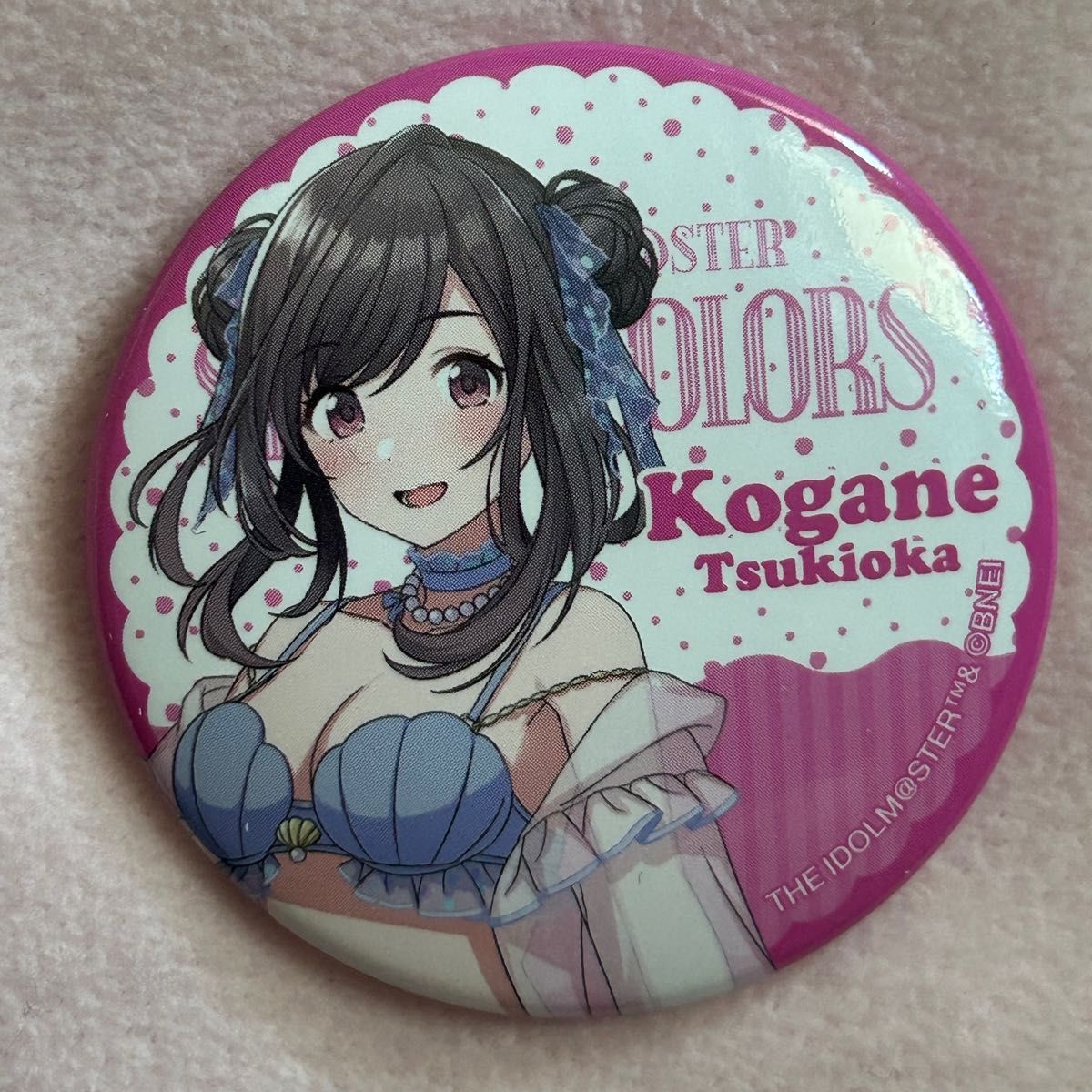 アイドルマスターシャイニーカラーズ 月岡 恋鐘 水着缶バッジ