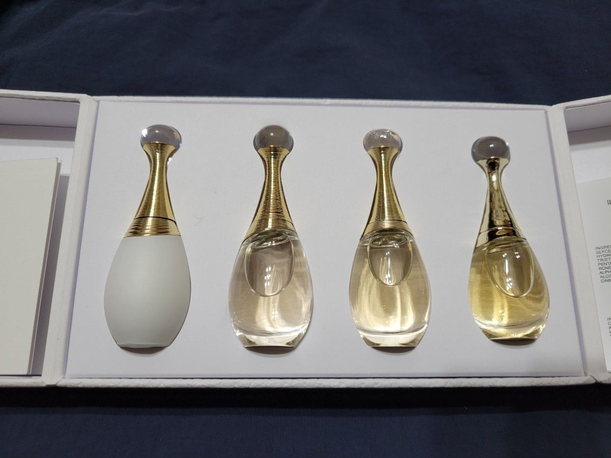 Diorディオール ジャドール ミニ香水4点セット 未開封 2025