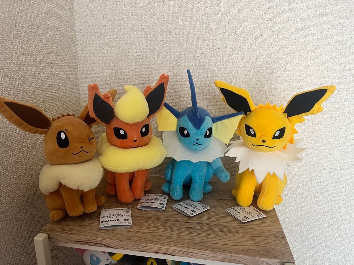 ポケモン プライズ もふぐっとぬいぐるみ イーブイ・ブイズ全9種