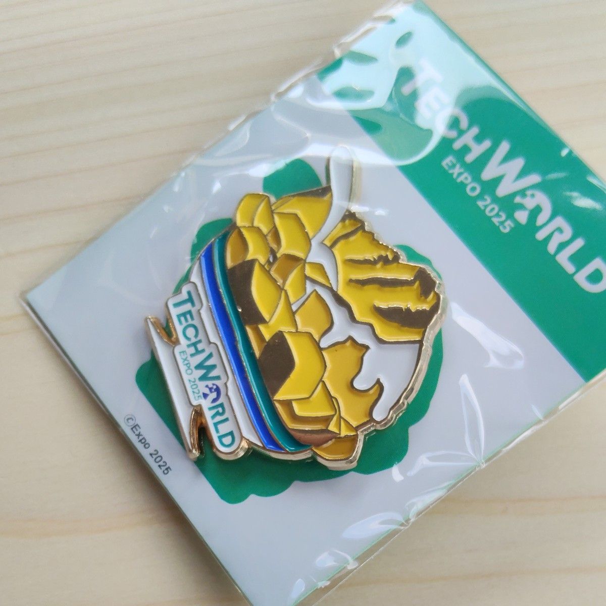 スタッフ用非売品 チェコ エキスポ 2025 大阪万博 ピンバッジ スタッフ