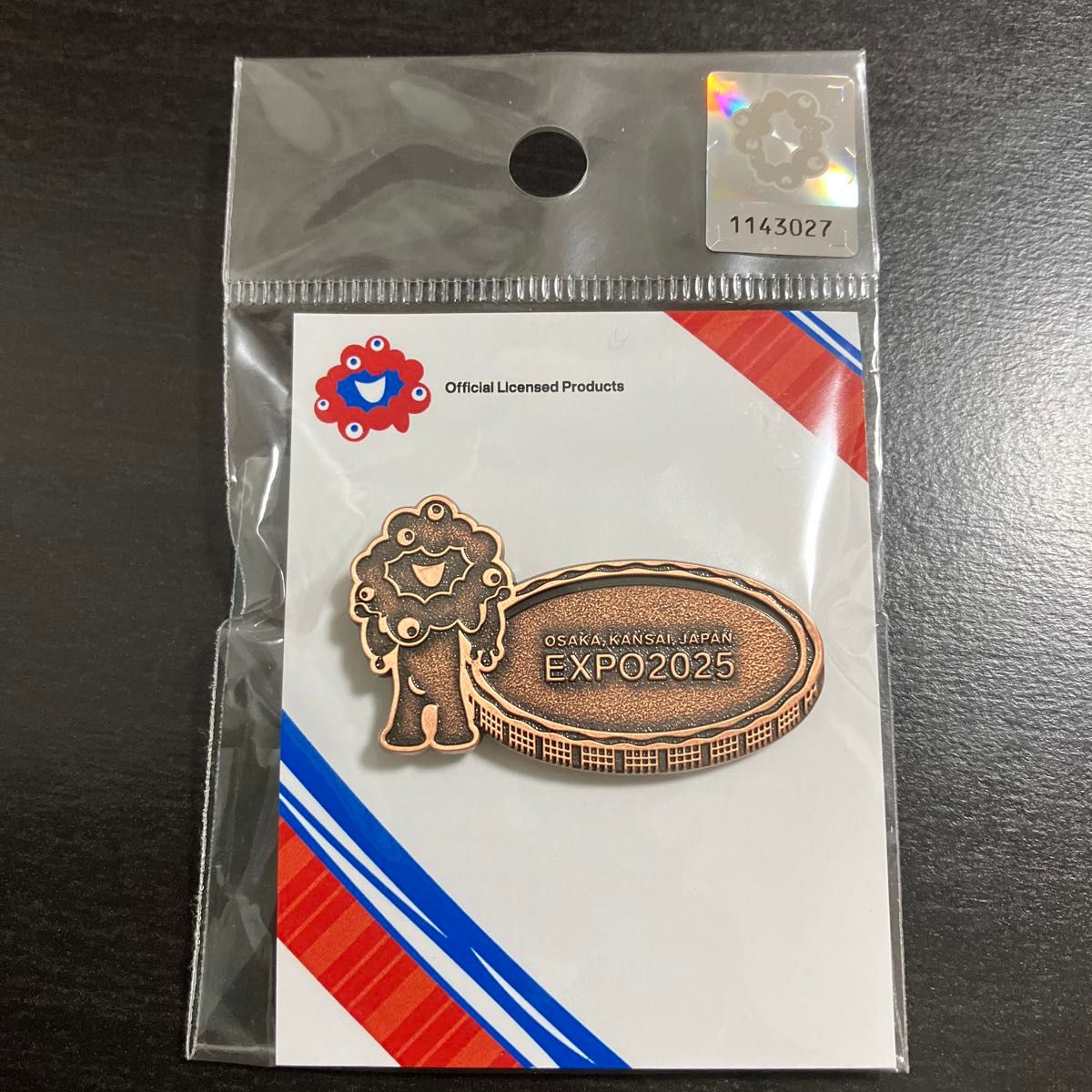 大阪関西万博 ピンバッジ ミャクミャク 大屋根リング EXPO2025 銅