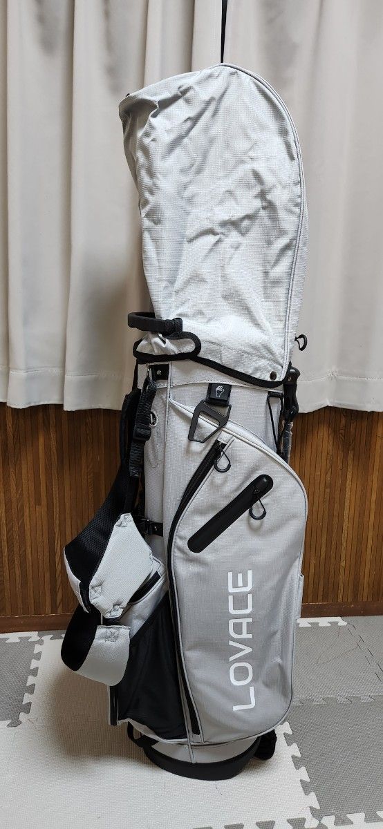 新品未使用】14分割 LOVACE グレー キャディバッグ｜Yahoo!フリマ（旧