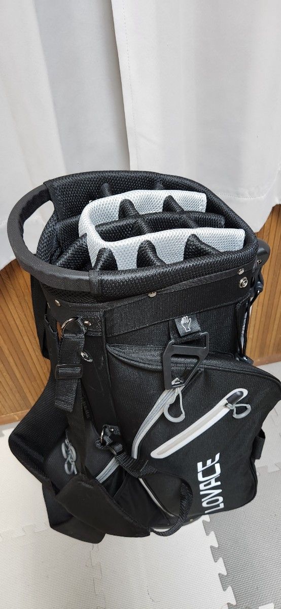 新品未使用】14分割 LOVACE 黒 キャディバッグ｜Yahoo!フリマ（旧