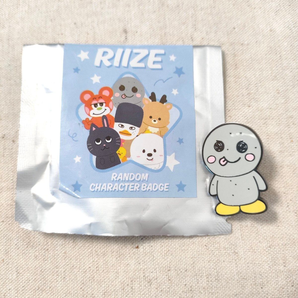 RIIZE ウンソク ランダムキャラクターバッジ ソンヨンドリ EUNSEOK