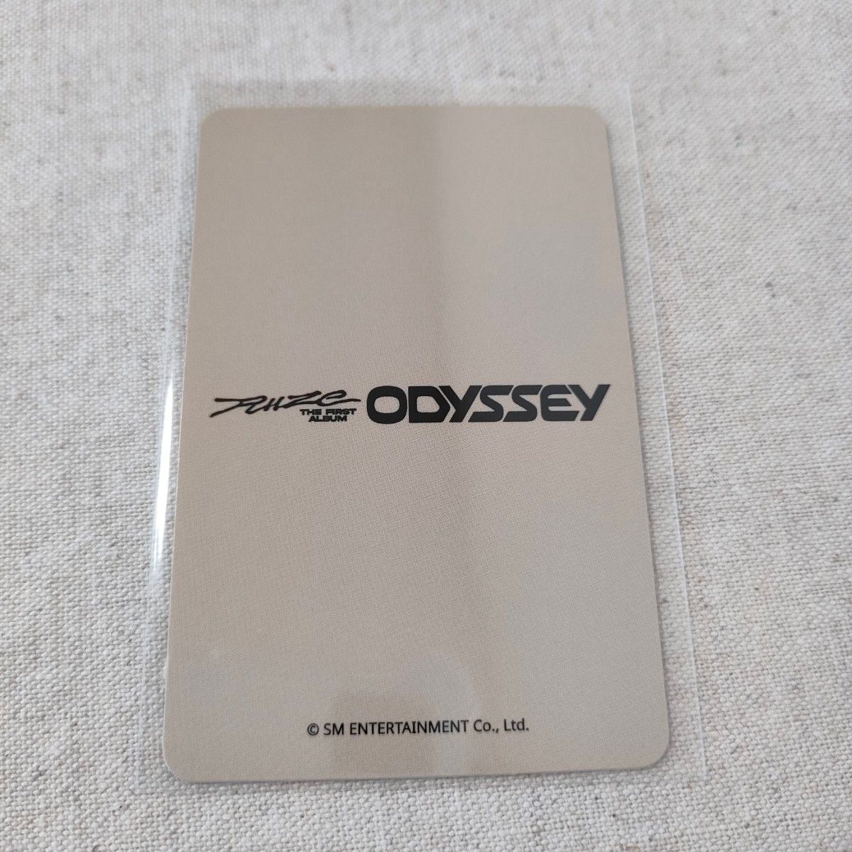 RIIZE ウンソク ラブブ MINIRECORD ラキドロ ODYSSEY トレカ 公式