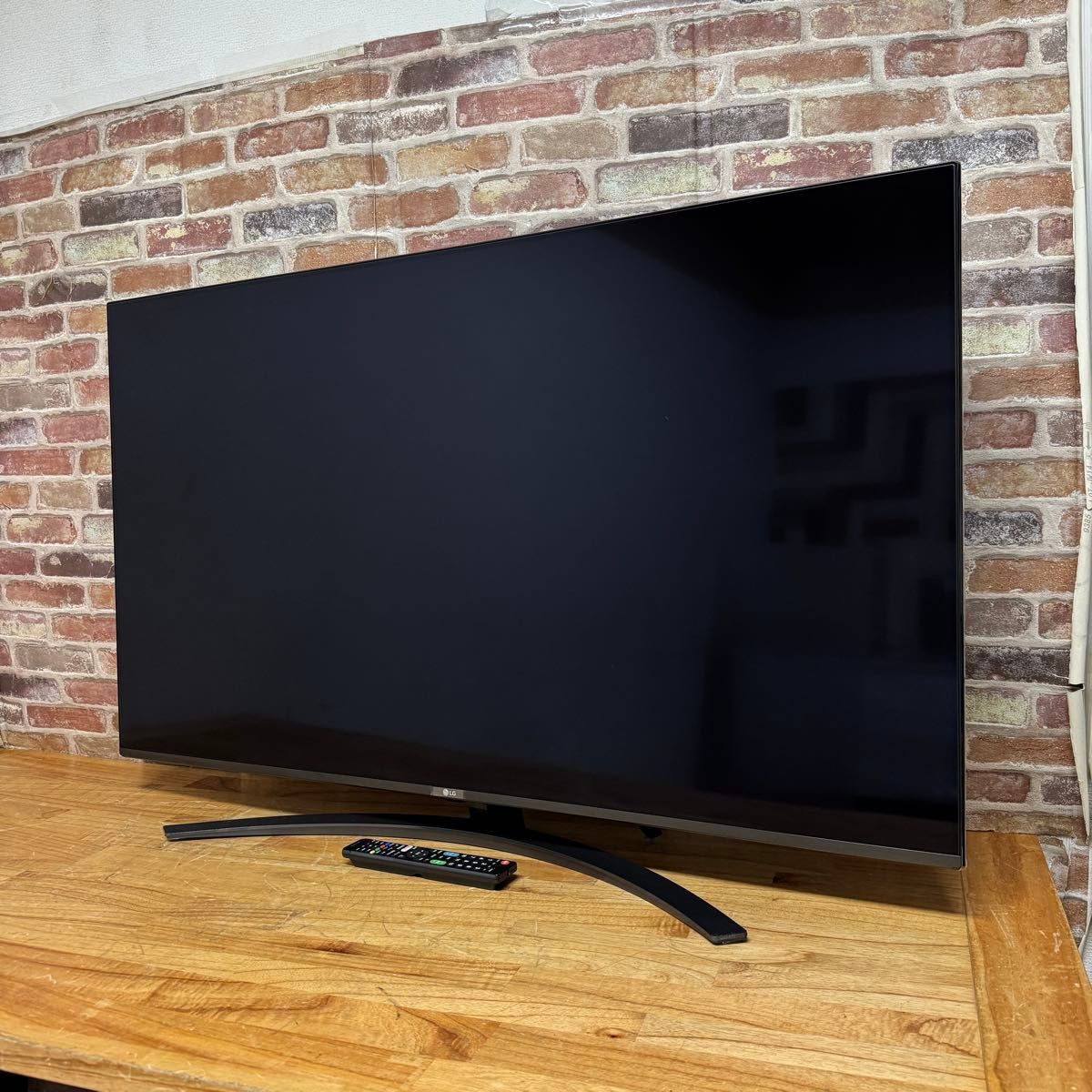 LG 55インチ 4K 液晶テレビ 55UN8100PJA スマートテレビ 外付けHDD 裏