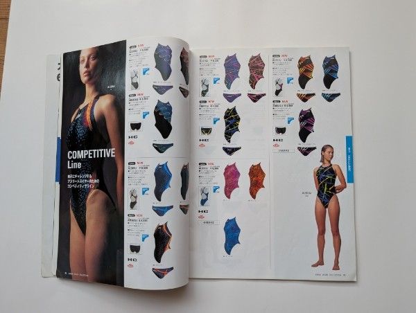 アシックス 競泳水着カタログ 90年代 難あり｜Yahoo!フリマ（旧PayPay