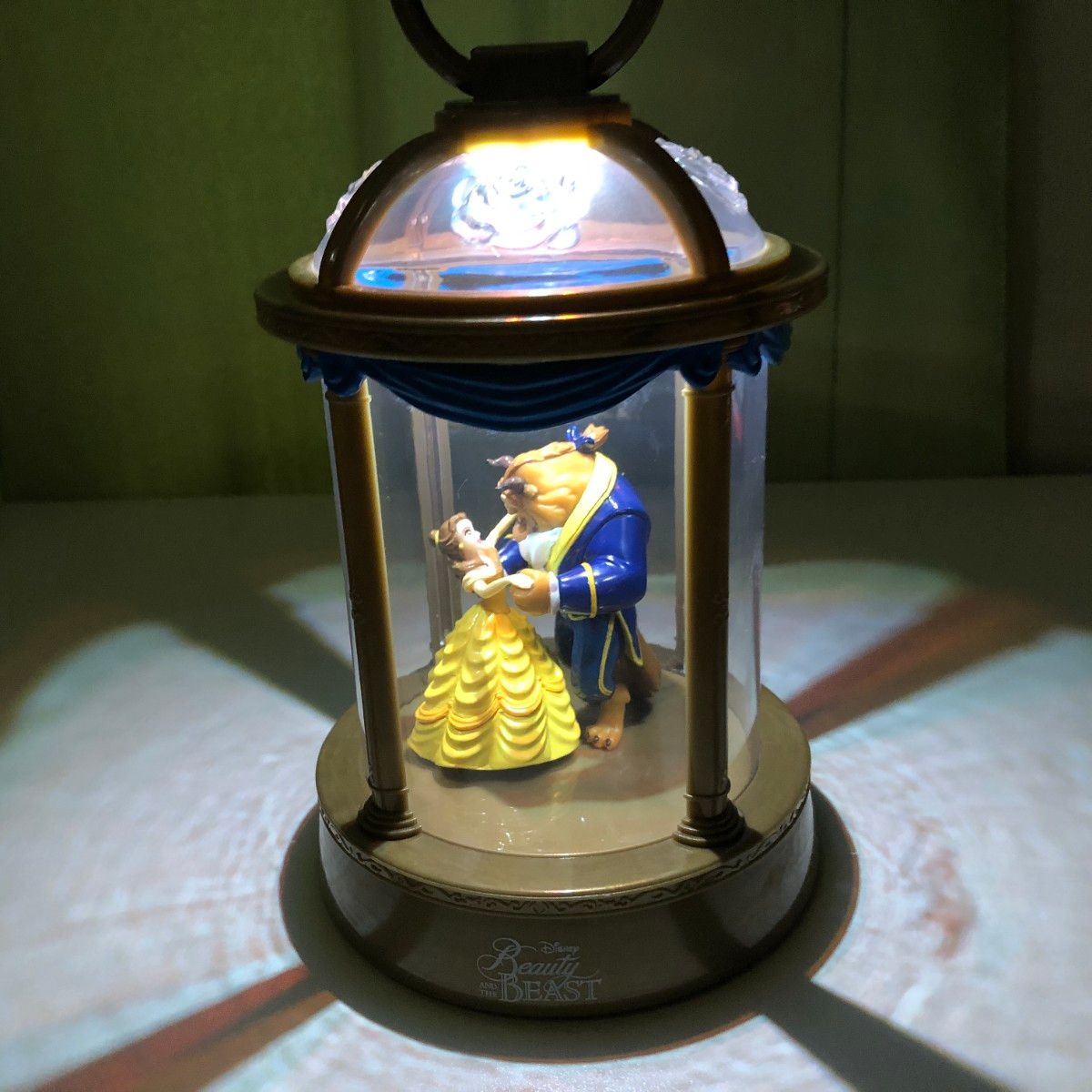 ディズニー 美女と野獣 オルゴール ランタン型｜Yahoo!フリマ（旧