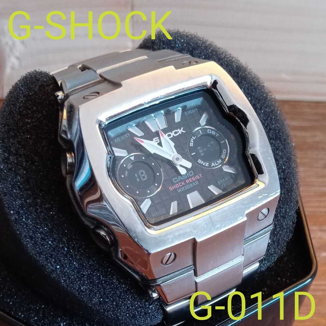 レア生産終了】G-SHOCK「G-011D」メタル Gショック CASIO｜Yahoo