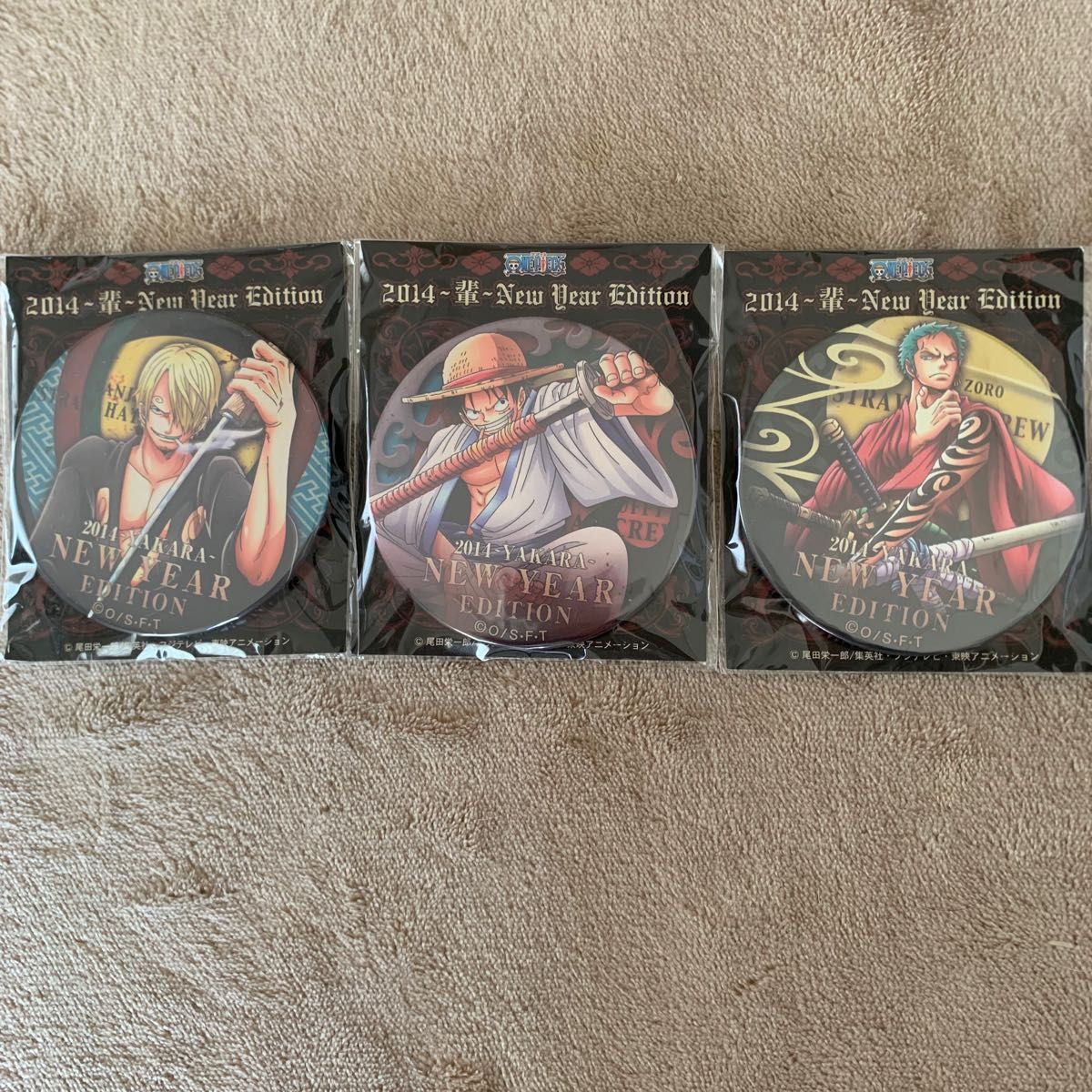 ONE PIECE スーパー歌舞伎 缶バッジ サンジ 34点まとめ売り ONE PIECE