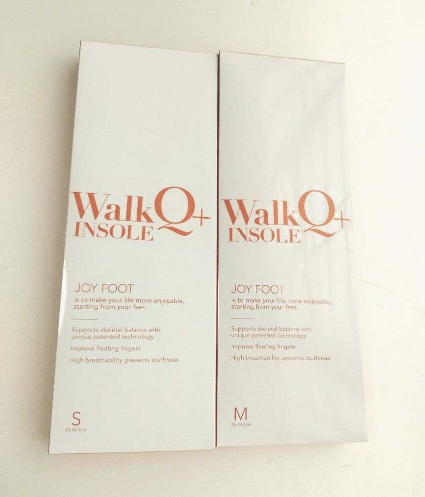 クーポン適用で200円引】ウォーキュット インソール 2箱 WalkQ+ INSOLE