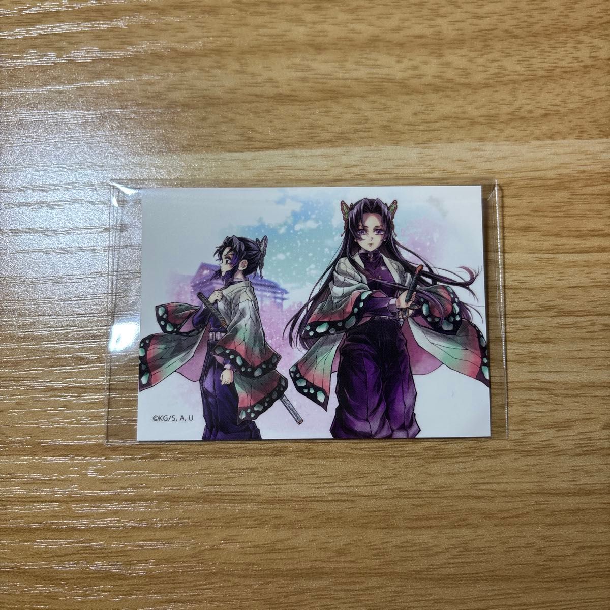 鬼滅の刃 コミケ C106 webくじ 繋ぐ しのぶとカナエ G賞 ステッカー