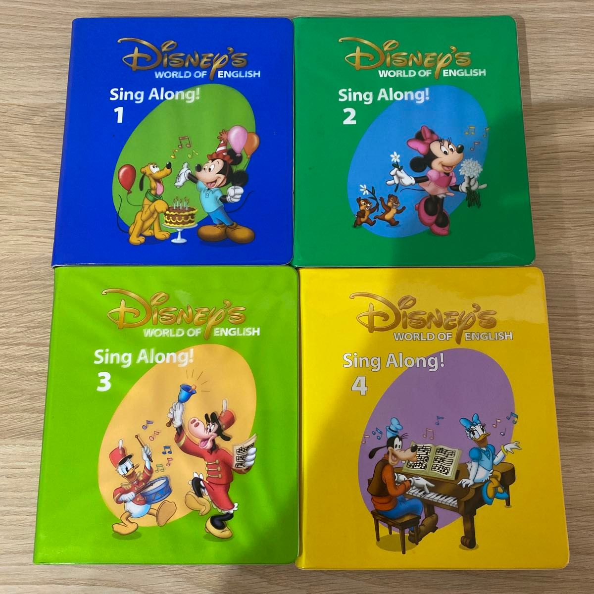 ディズニー 英語 sing along セット ワールドファミリー シング
