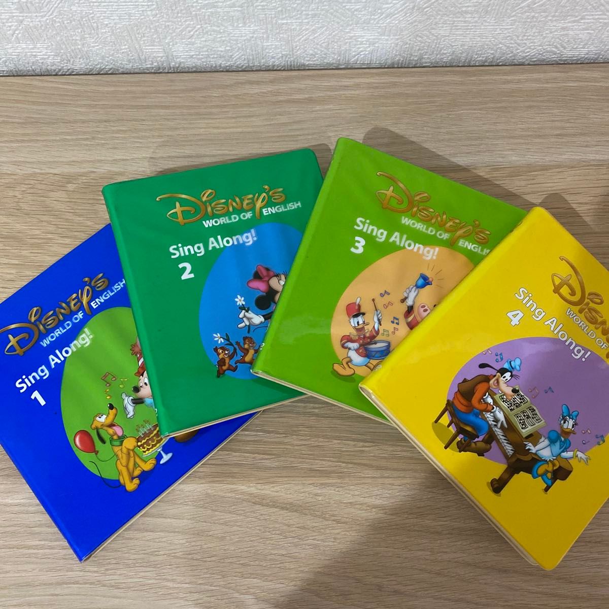 ディズニー 英語 sing along セット ワールドファミリー シング