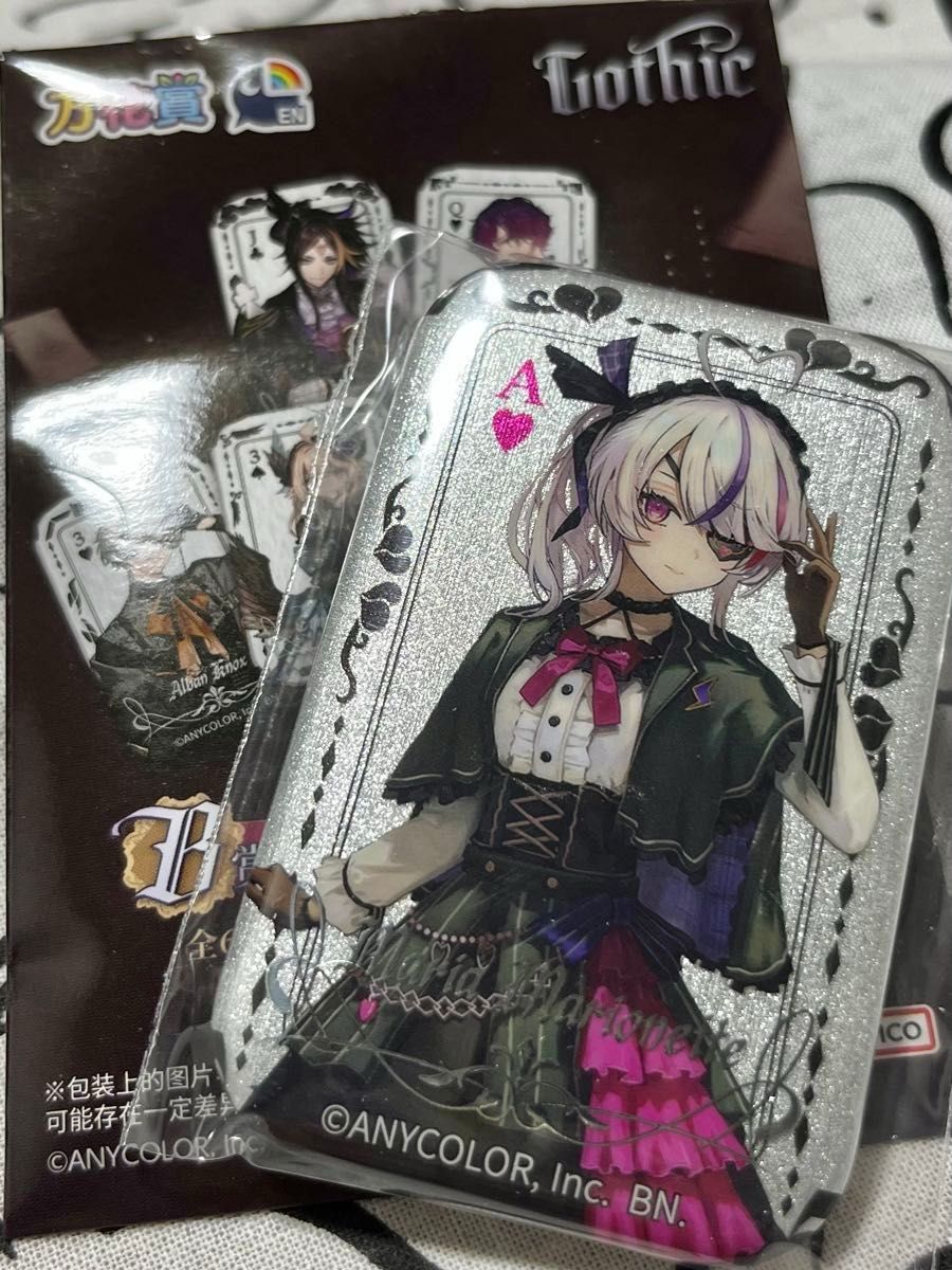 にじさんじEN NIJISANJI EN 万花賞 gothic 缶バッジ 中国限定マリア