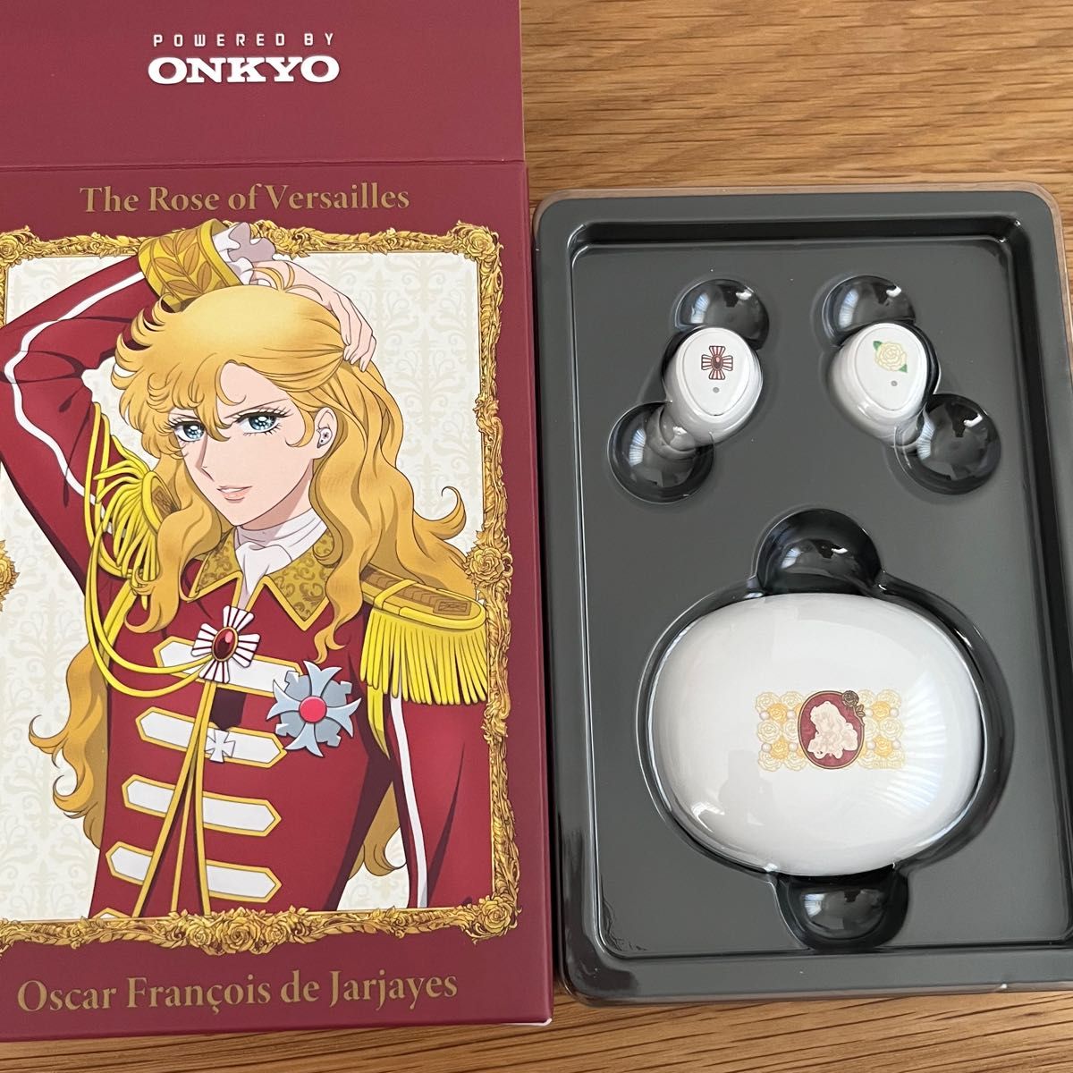 ワイヤレスイヤホン ANIMA AOW04 ベルサイユのばら オスカル モデル
