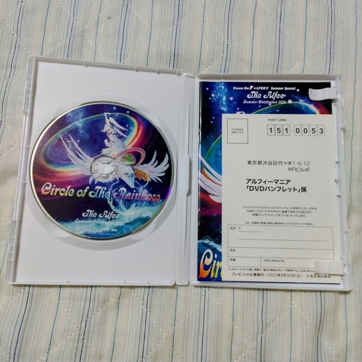THE ALFEE Summer Celebration 2025「Circle of The Rainbow」DVD