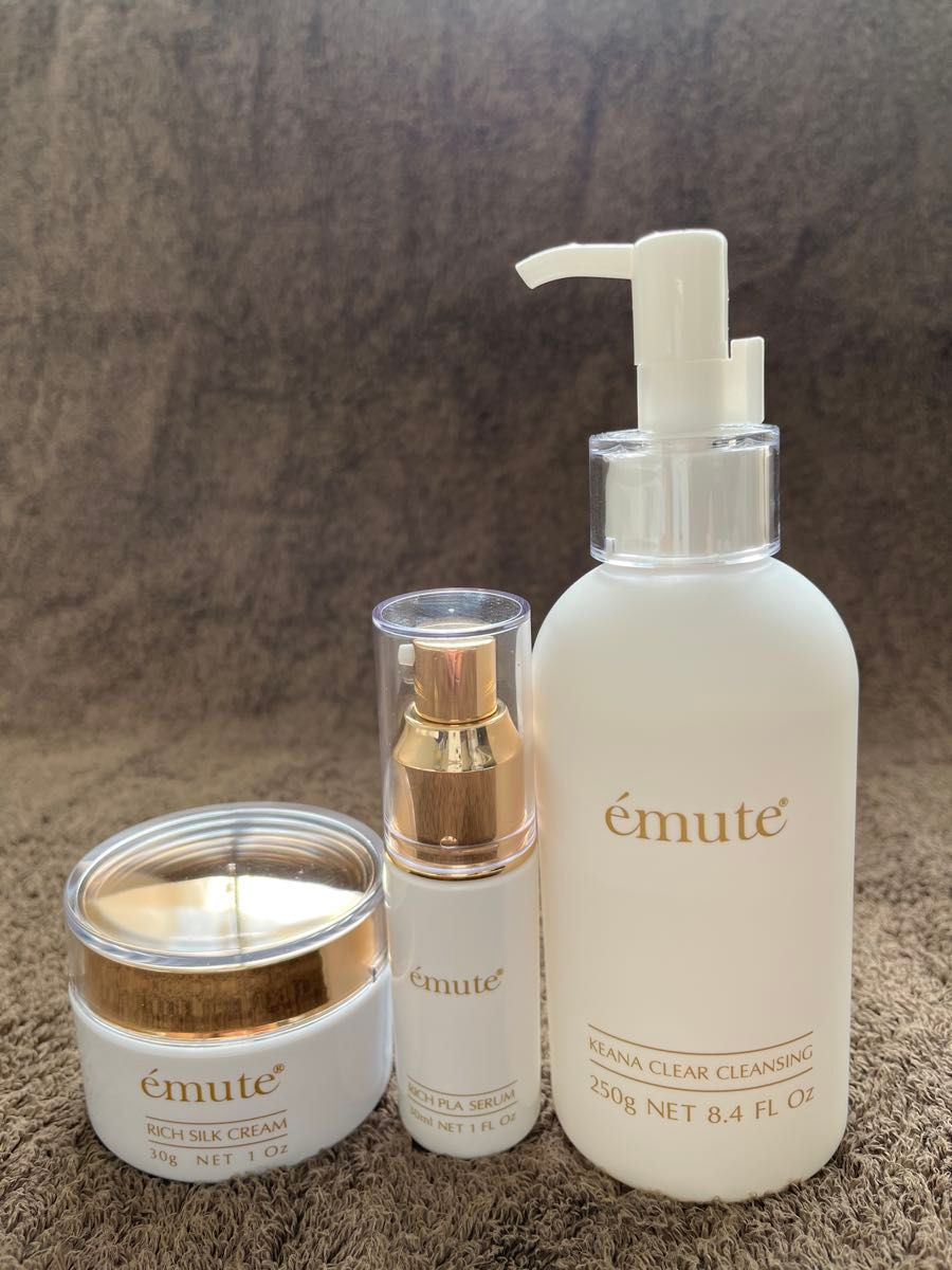 ミルミル エミューテ クレンジング セラムクリームセット emute】初回