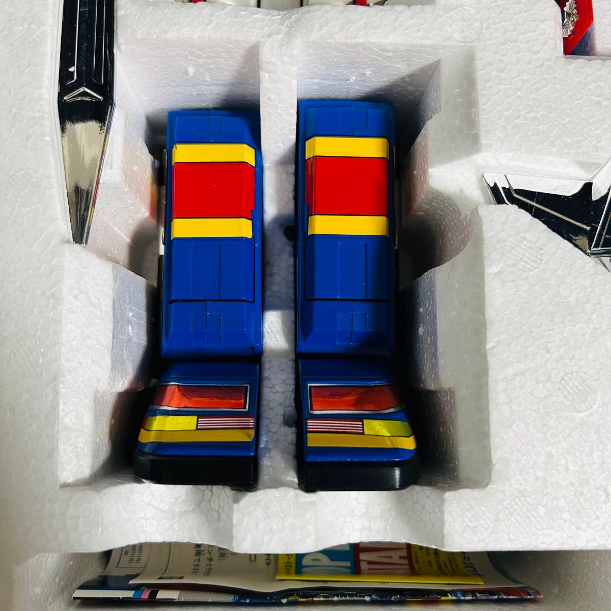 当時物 電撃戦隊チェンジマン DX超合金 チェンジロボ 美品 昭和 レトロ