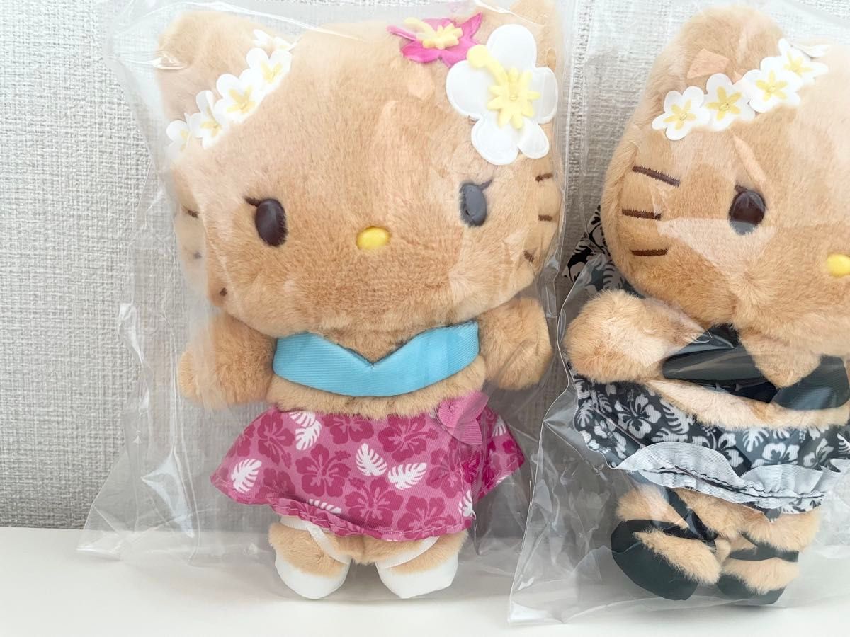 サンリオ 日焼け キティ ブラック キーホルダー チャーム シークレット