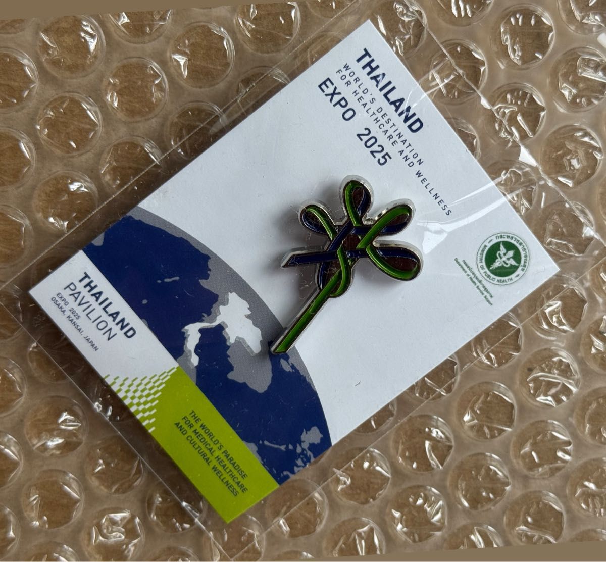 大阪・関西万博 EXPO 2025 THAILAND PAVILION タイ館 スタッフピン