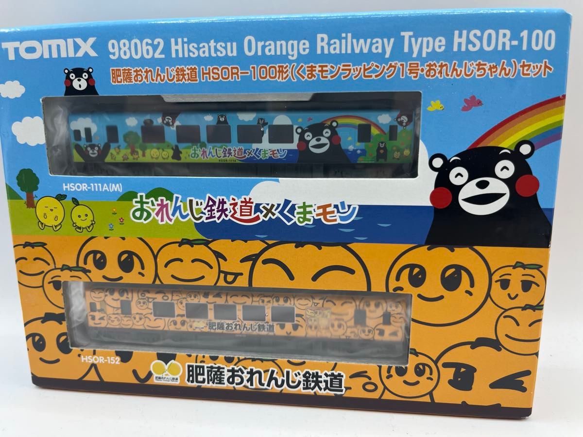 TOMIX98062 肥薩おれんじ鉄道 HSOR-100形 くまモンラッピング1号
