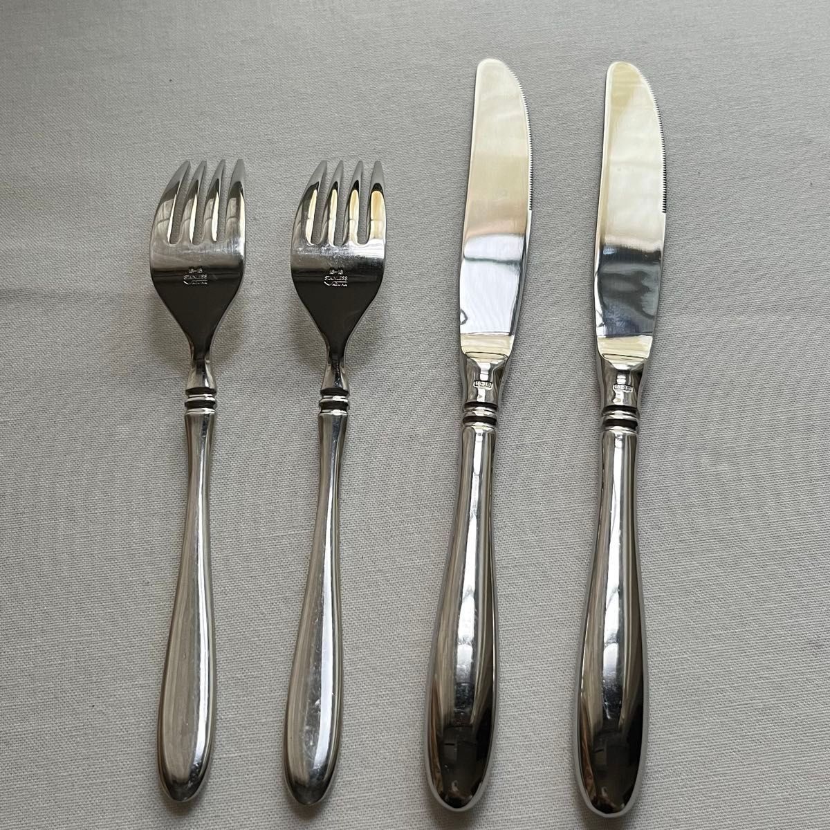 アズマ インペリアル 18-18ステンレス 中古 カトラリー ディナーナイフ