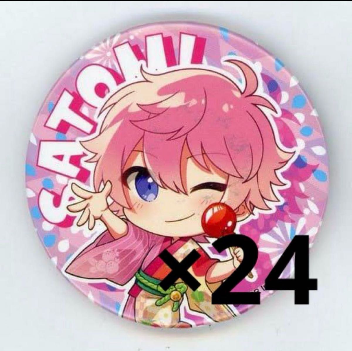 すとぷり さとみ 缶バッジ すとぷり さとみ STPR Family Festival