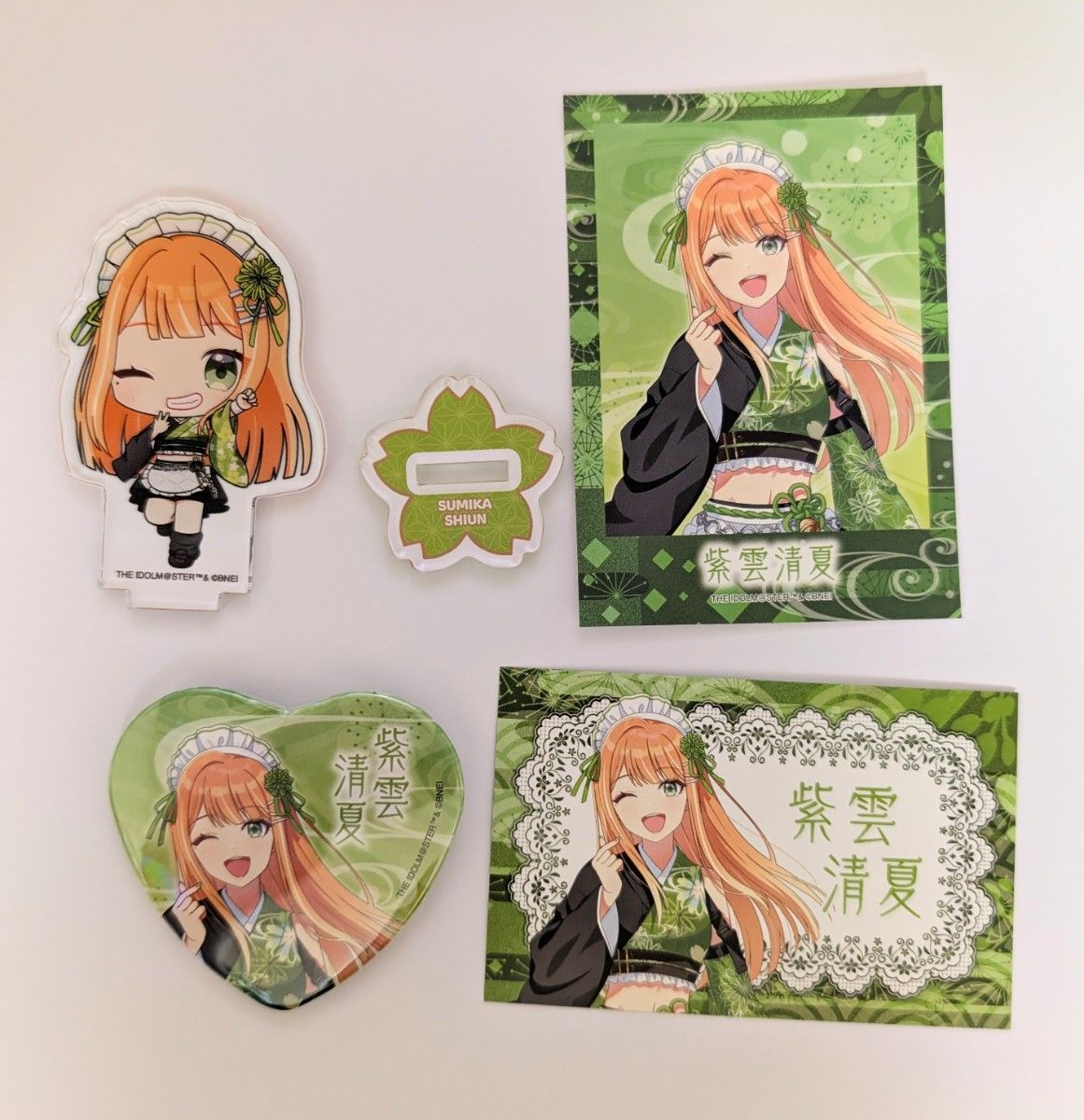 ♪*読様 学マス 1stライブ 75mm グリ缶 紫雲清夏 40点 ♪*読様 学マス