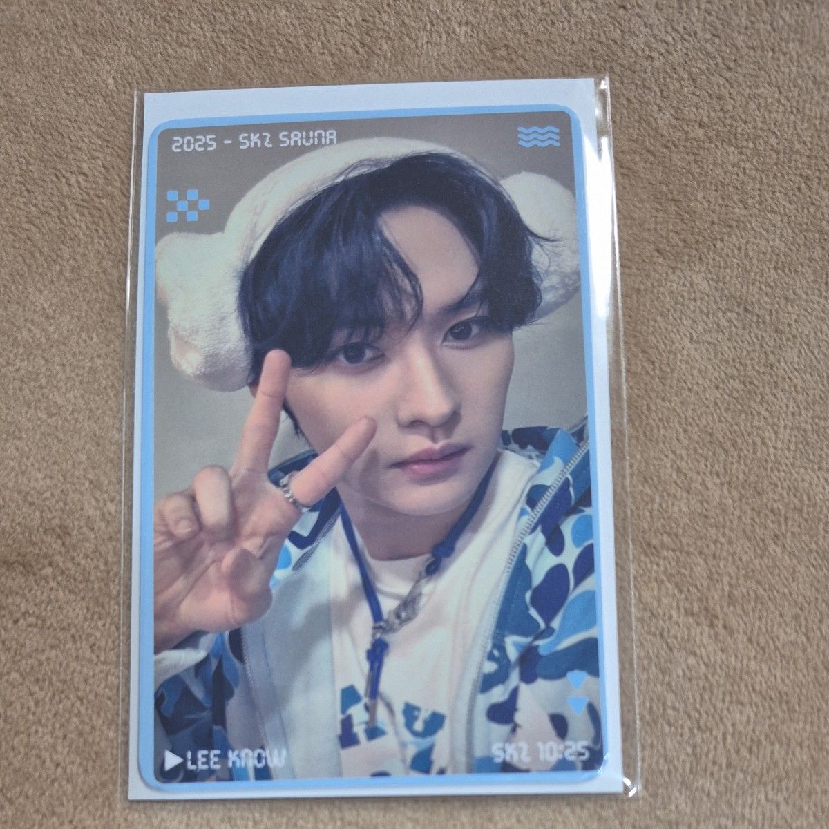 STRAYKIDS スキズLEEKNOW リノATE 購入特典 直筆サイン入り リノ