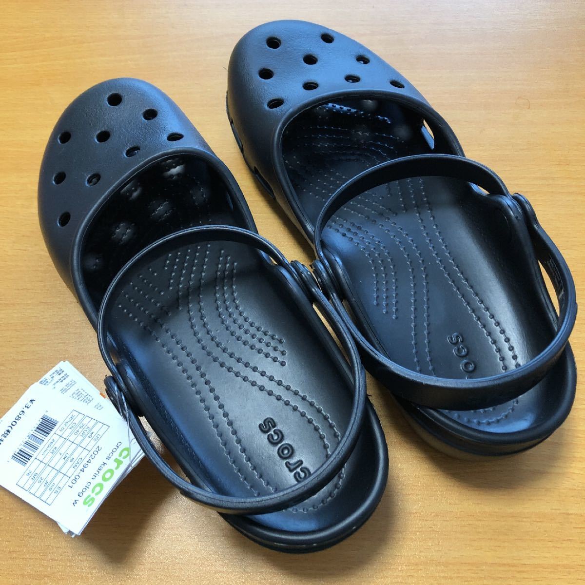 新品 25cm クロックス カリン クロッグ ウィメン ブラック｜Yahoo