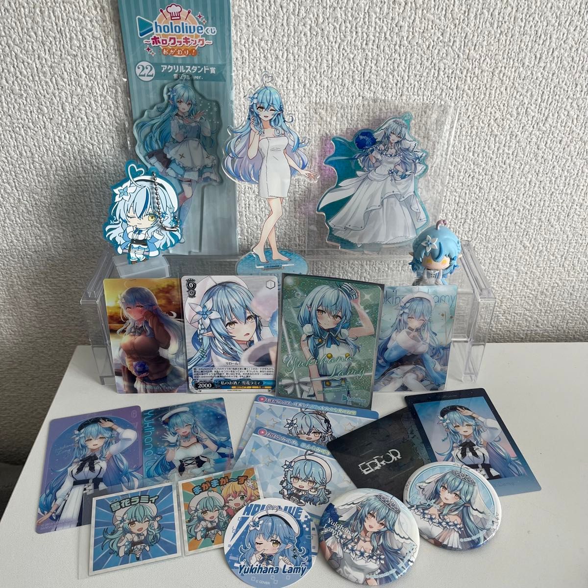 ホロライブ 雪花ラミィ グッズ まとめ売り セット アクスタ くじ