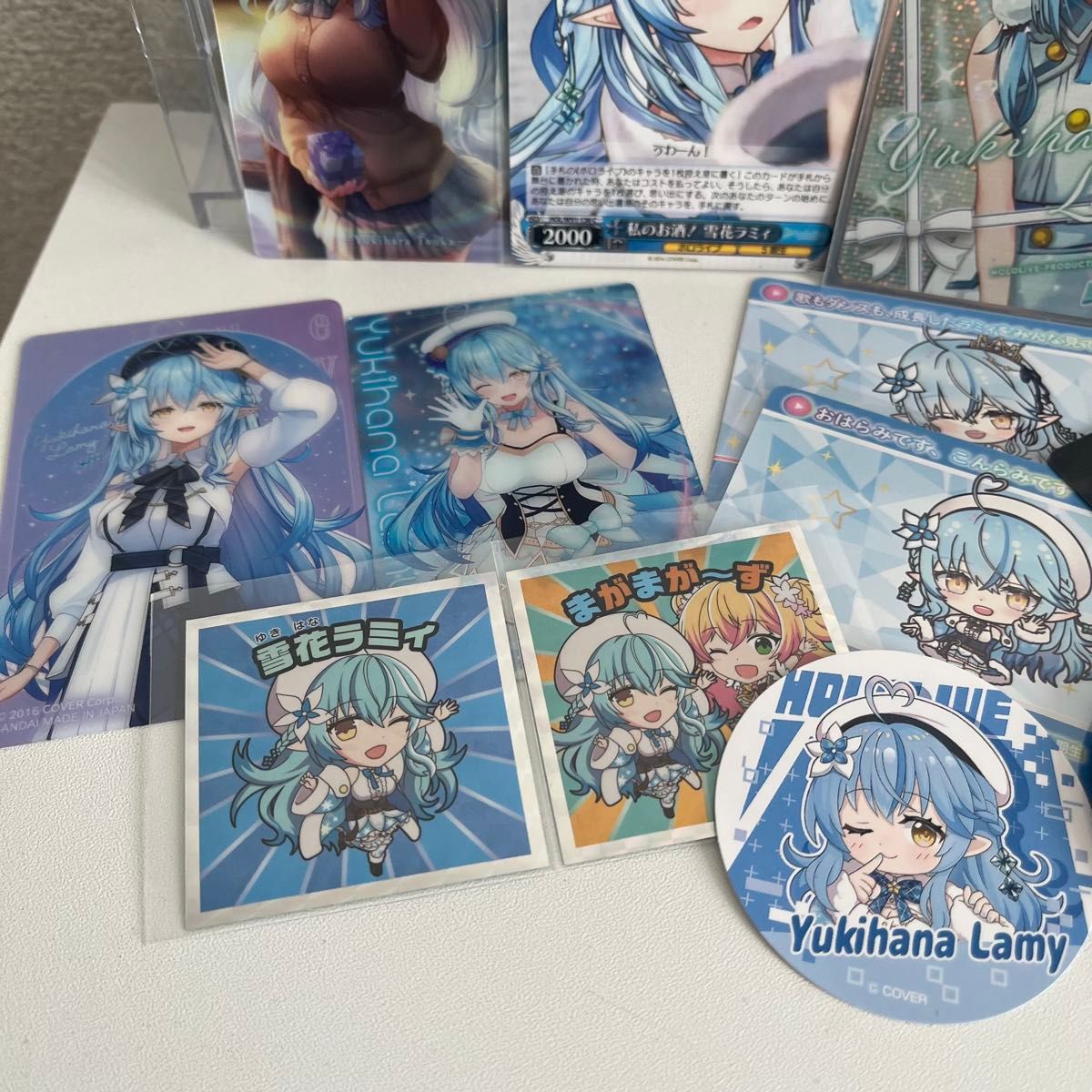 ホロライブ 雪花ラミィ グッズ まとめ売り セット アクスタ くじ
