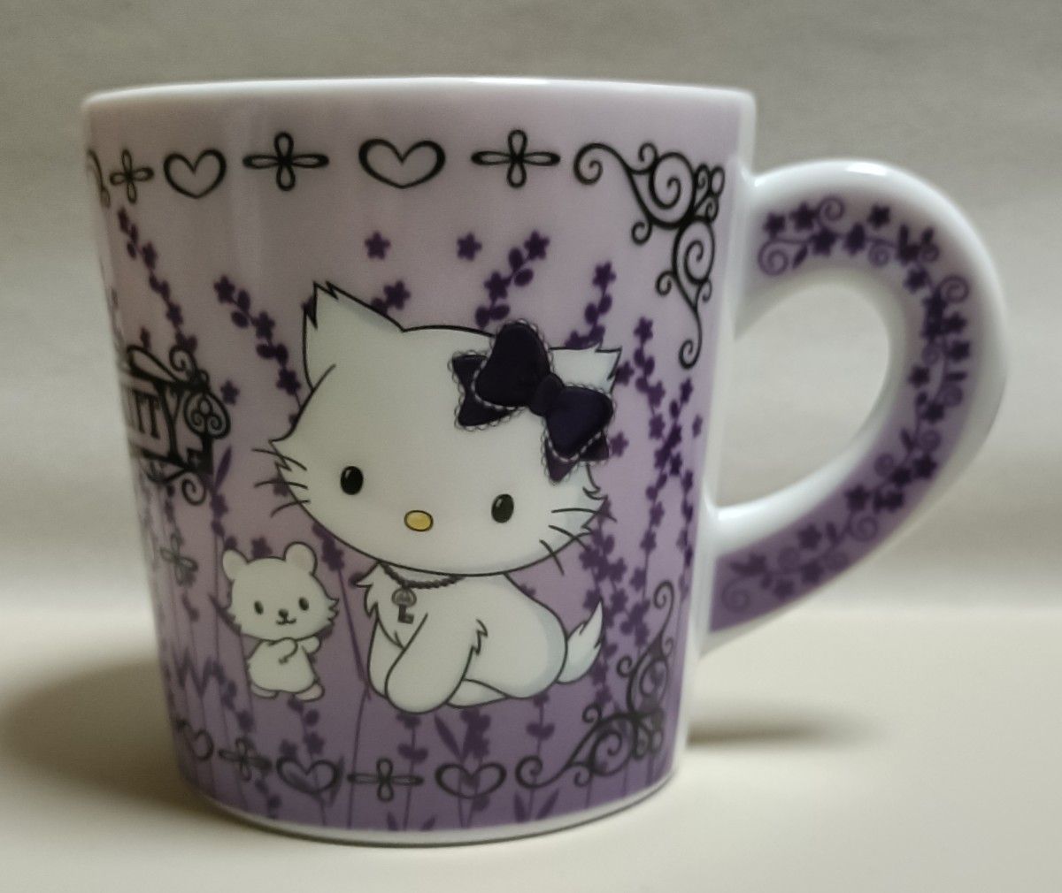 おまけストラップ サンリオ チャーミーキティ ばらのティーセット