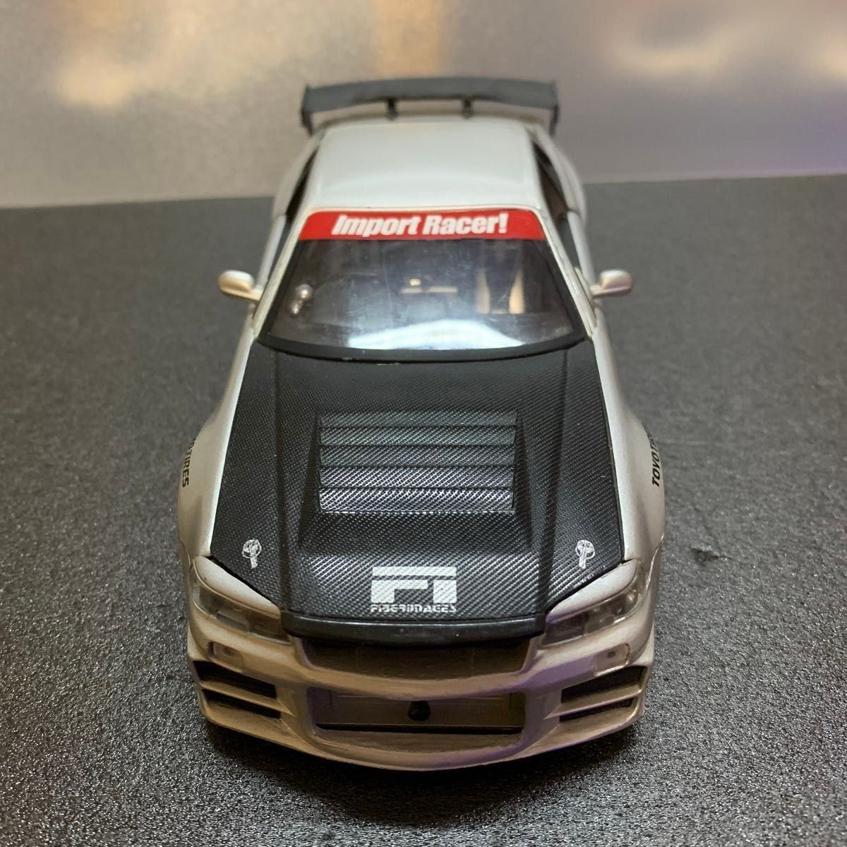 250 ニッサン スカイライン GT-R R34 1/24スケールダイキャスト