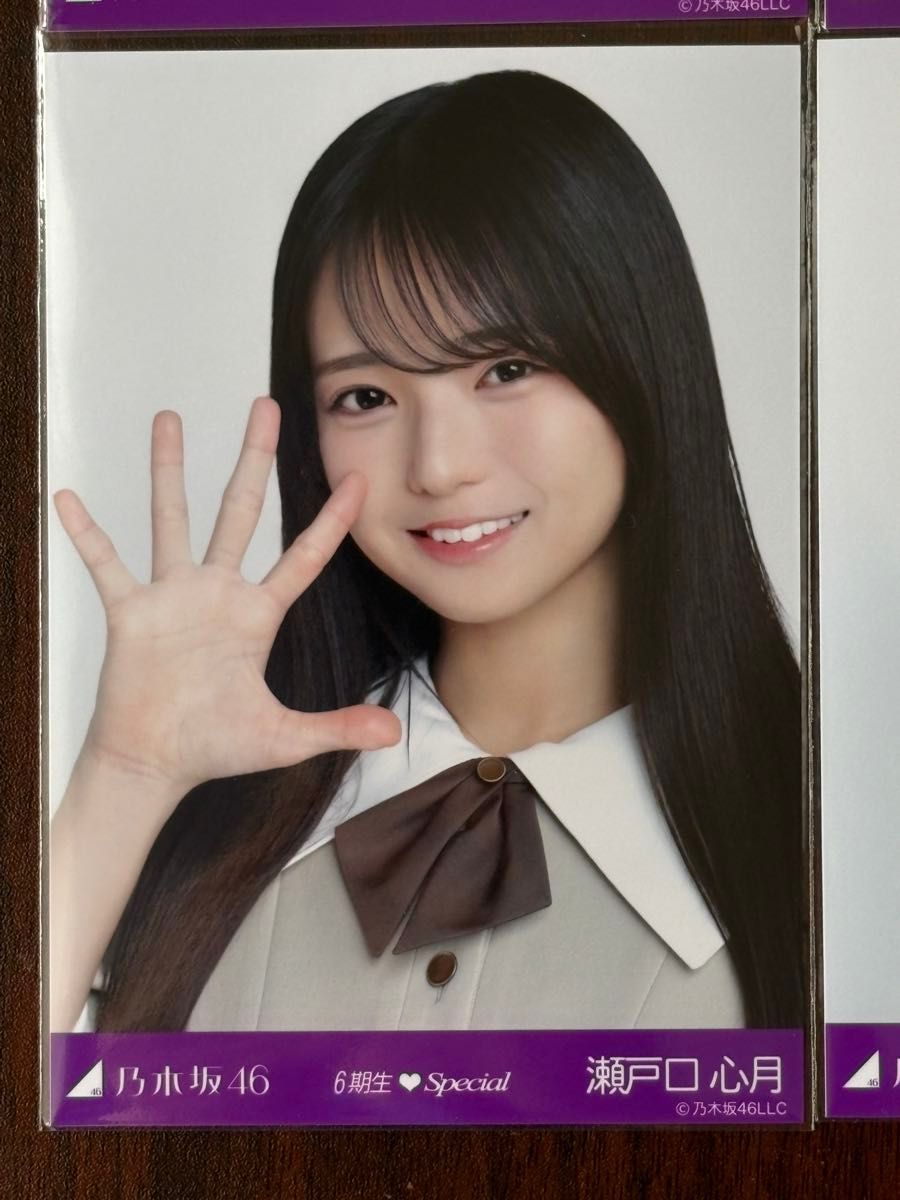 乃木坂46瀬戸口心月 6期生special制服ライブT生写真6種コンプ｜Yahoo