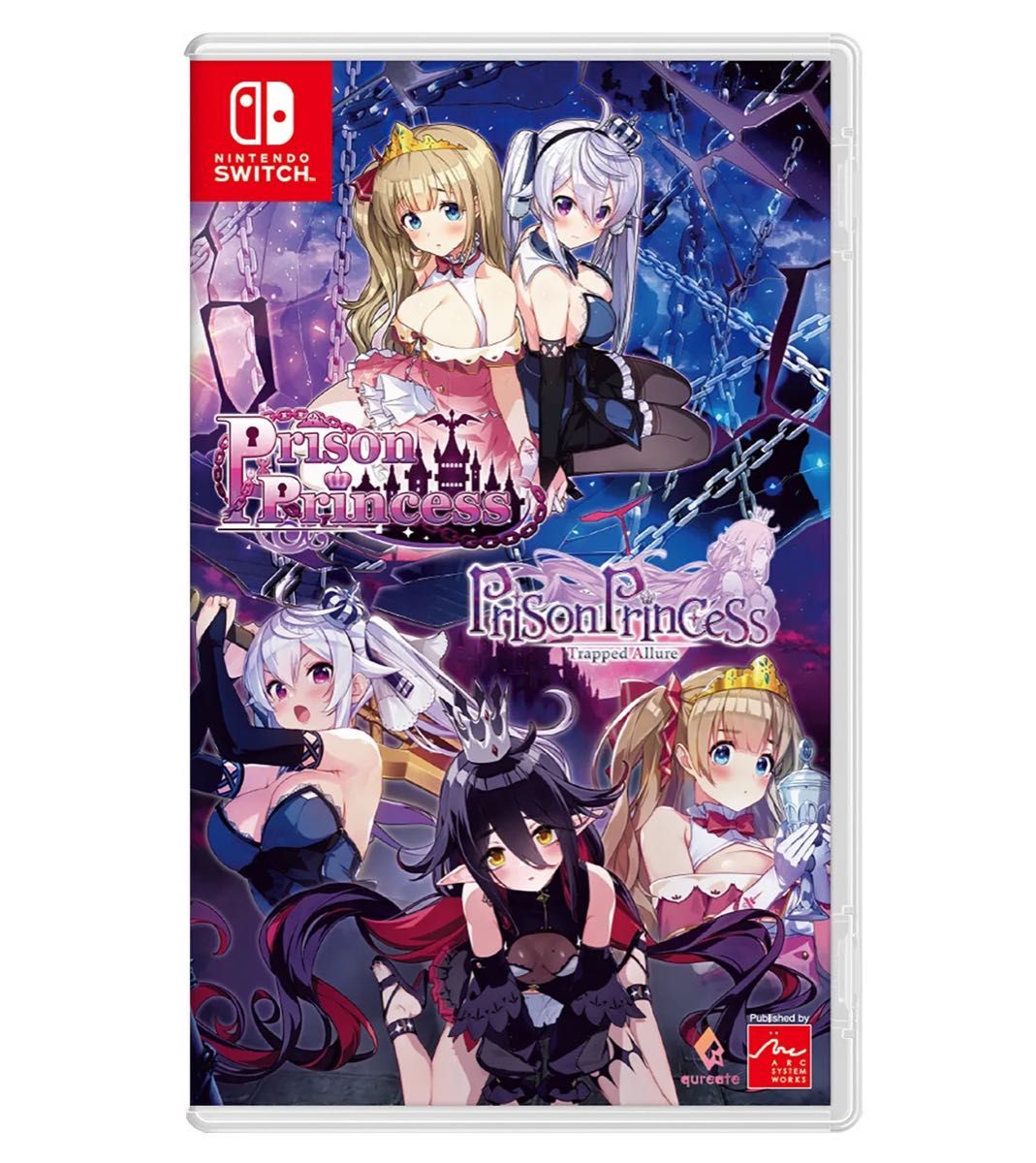 新品／特典付】プリズンプリンセス＋プリズンプリンセス ハメられし姫