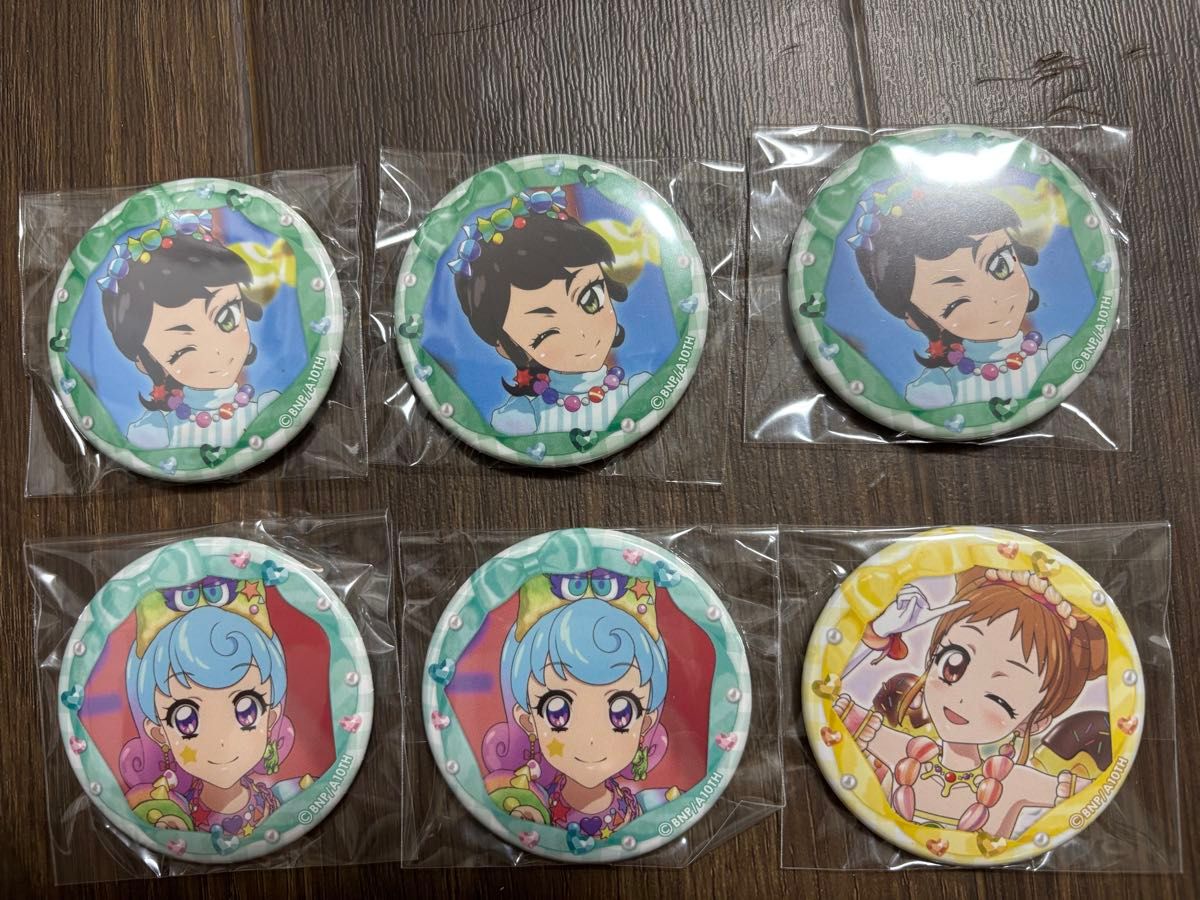 アイカツ 紫吹蘭 romantic 缶バッジ まとめ売り 痛バ アイカツ 紫吹蘭