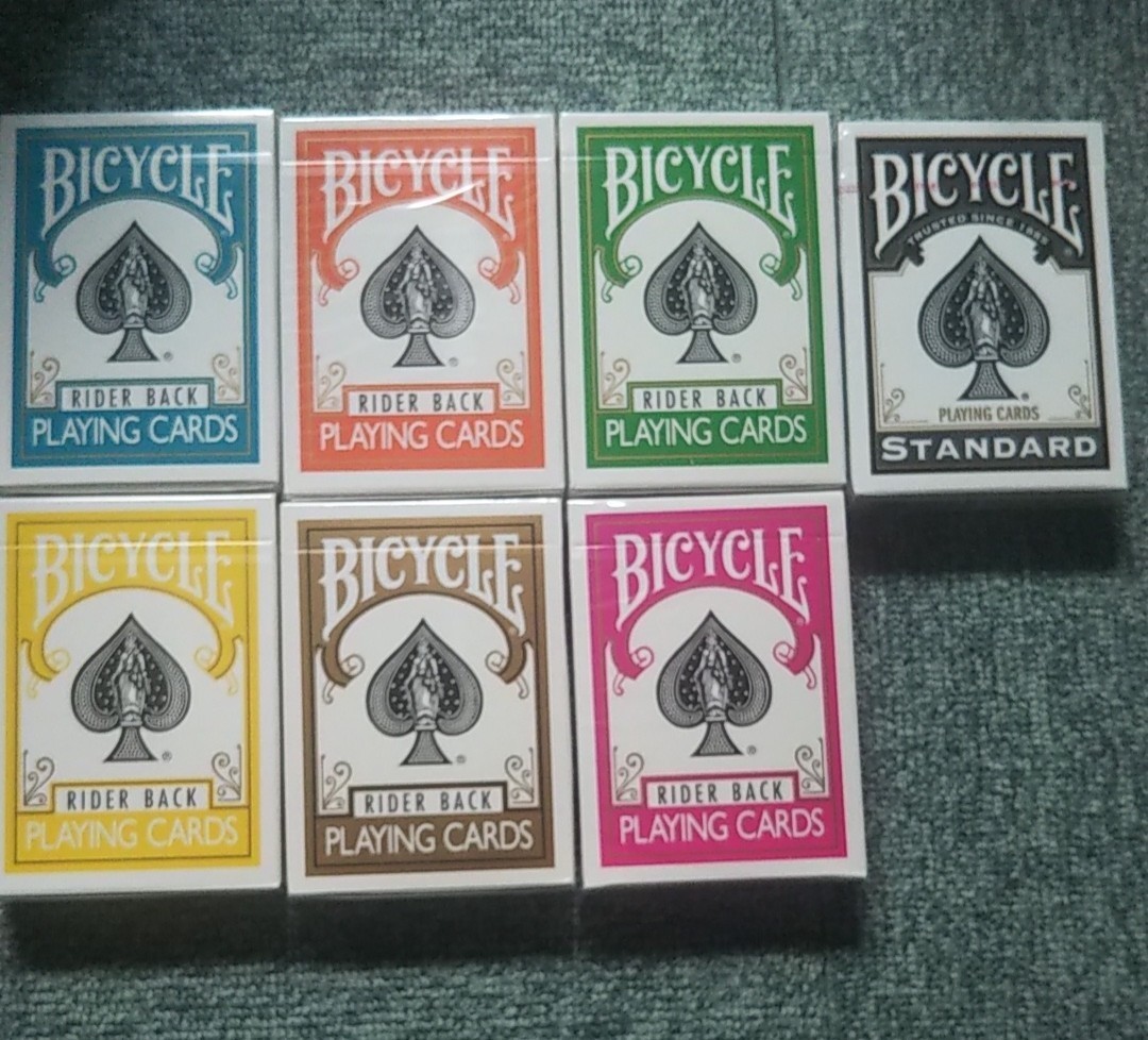バイシクル BICYCLE トランプ 7色セット｜Yahoo!フリマ（旧PayPayフリマ）