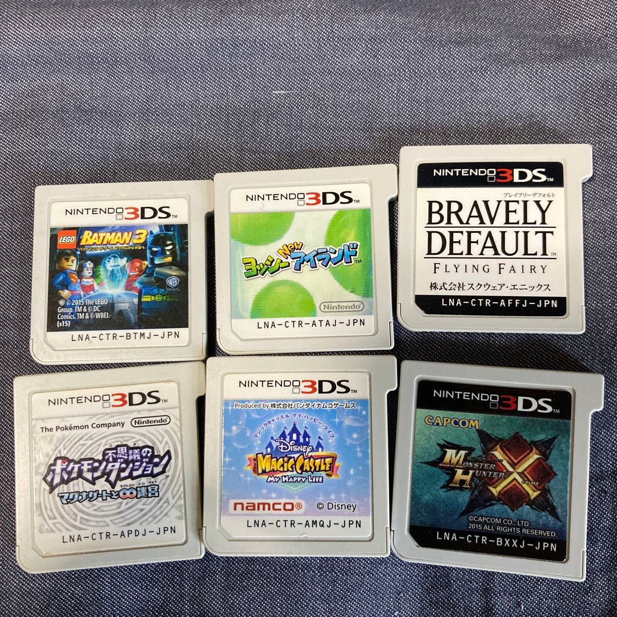 3DSまとめ売りソフト6本セット 本体 まとめ売り 3DS ソフト セット